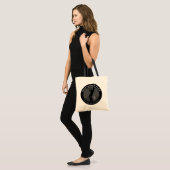 New York Clarinet Player Tote Bag (Voorkant (model))