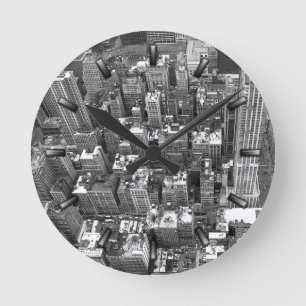 New York Clock geeft decor NY Wall Clock Ronde Klok