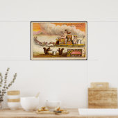  New York Coffee Advertisement Poster (Keuken)