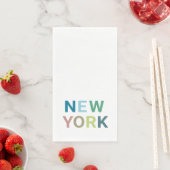New York Colorful Text Servet (Insitu)