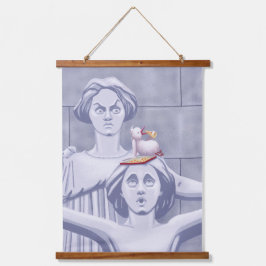 New York-conflict Hangend Wandkleed