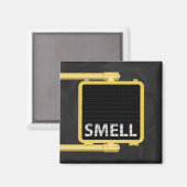 New York Crosswalk Sign Smell Magneet (Voorkant / Achterkant)