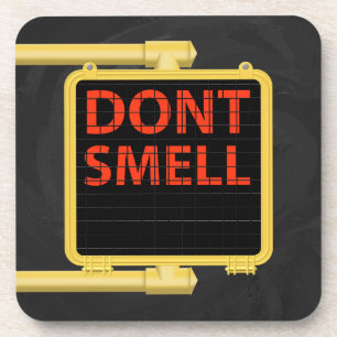New York Crosswalk Sign Smell Onderzetter