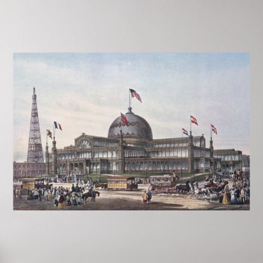 New York Crystal Palace Poster (Voorkant)