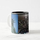 New York Cup Cityscape New York Night Mok (Voorkant links)