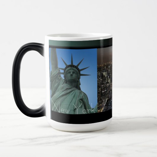 New York Cup Cityscape New York Night Mok (Links)