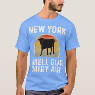 New York Dairy Farmer smokkelt onze zuivelfabriek T-shirt