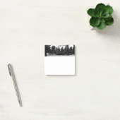 New York dans les notes hivernales post-it® (Bureau)