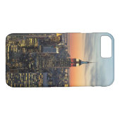New York dawn skyline Case-Mate iPhone Case (Achterkant (Horizontaal))