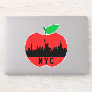 New York de Grote Appel - New York State Sticker