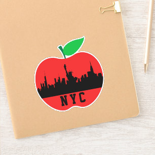 New York de Grote Appel - New York State Sticker