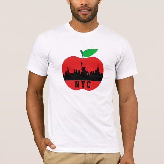 New York de Grote Appel - New York State T-shirt (Voorkant)