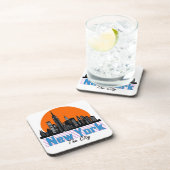 New York - De stad Bier Onderzetter (Rechterzijde)