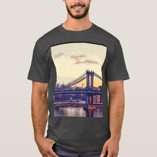 New York De stad die nooit grafisch slaapt T-shirt