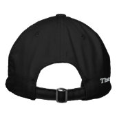NEW YORK DÉTRUIT CHINO TWILL CASQUETTE - NOIR (Dos)