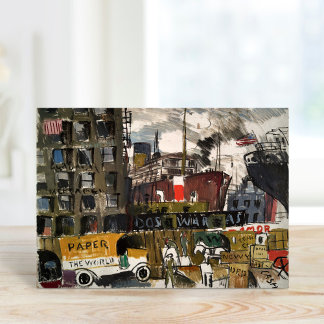 New York Docks | Joaquín Torres-García Kaart