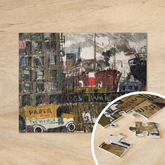 New York Docks | Joaquín Torres-García Legpuzzel