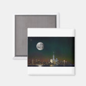 New York door Night Design Magneet (Voorkant / Achterkant)