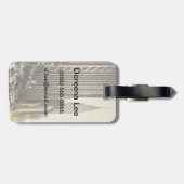 New York, E 42 St en Chrysler Building Bagagelabel (Achterkant horizontaal)