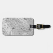 New York: El Train, C1878 Bagagelabel (Voorkant horizontaal)