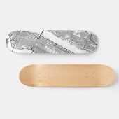 New York | Elke Stadsplattegrond Skateboard (Horizontaal)