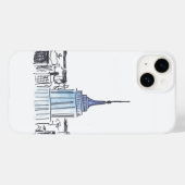 New York Empire State Building iPhone / coque ipad (Verso (horizontal))