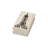 New York Empire State Building Rubber Stamp Rubberstempel (Stempel)