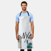 new york en vrijheid schort (Gedragen)