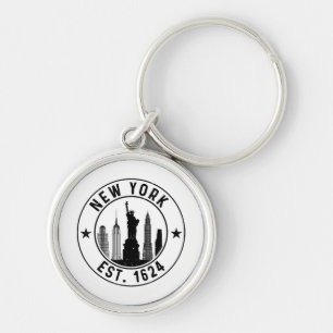 New York Est. 1624 New York City Lover Nyc Sleutelhanger