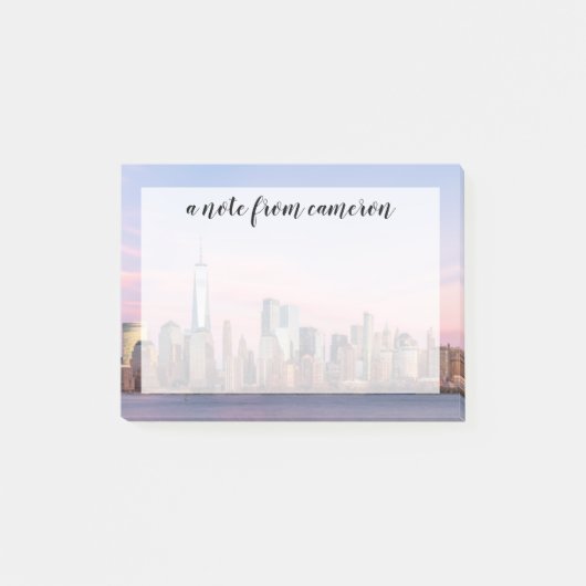New York Evening Skyline Post-it® Notes (Voorkant)