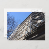 New York Fire Escape Briefkaart (Voorkant / Achterkant)