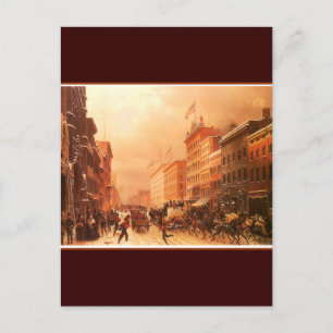 New York Firemen Briefkaart