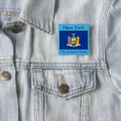 New York Flag Button (In situ)