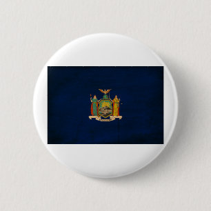 New York Flag Buttonnen Ronde Button 5,7 Cm