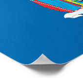 NEW YORK Flag - Poster (Hoek)