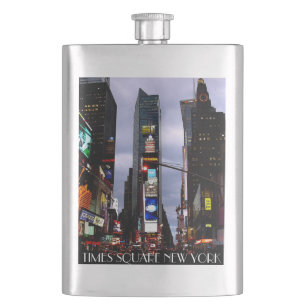 New York Flasks NYC Times Square Souvenir Flask Flacon