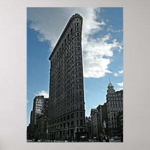 New York Flatiron Building Poster Print