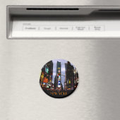 New York Fridge Magnet NY Souvenir Magnet Magneet (Insitu (Vaatwasser))