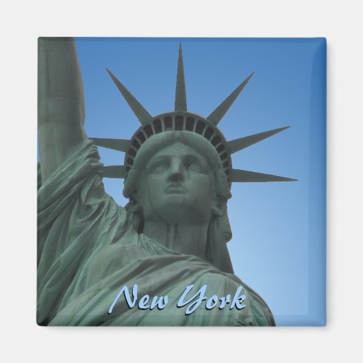 New York Fridge Magnet NY Souvenir Magnet Magneet (Voorkant)