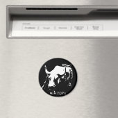 New York Frigo Magnets Bull Statue NYC Souvenirs (In Situ (Lave-vaisselle))