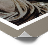 New York gele achtergrond Poster (Hoek)