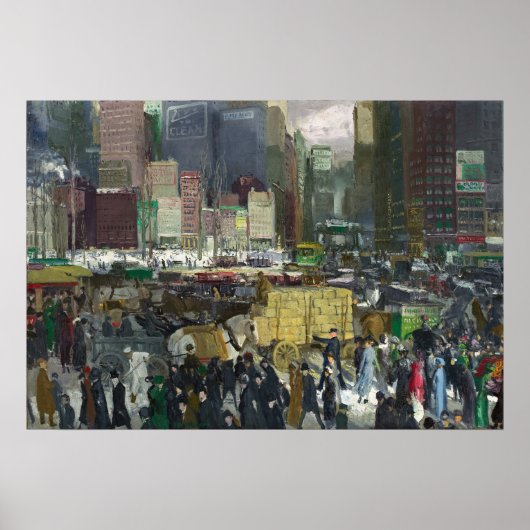 New York - George Bellows Fine Art Poster (Voorkant)