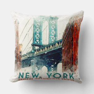 New York, George Washington-brug, Kussen