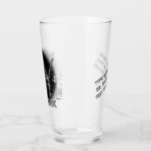 New York Glasses - Gepersonaliseerde New York Souv Glas (Links)