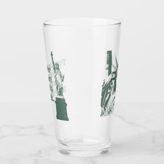 New York Glasses - Gepersonaliseerde New York Souv Glas (Rechts)