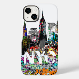 New York graffiti Case-Mate iPhone 14 Hoesje