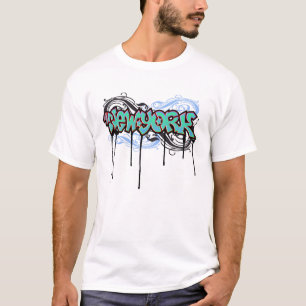 New York Graffiti-ontwerp T-shirt