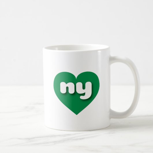 New York green hart - Ik hou van alles Koffiemok (Rechts)