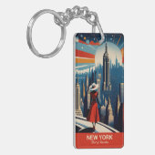 New York: het hart van innovatie Sleutelhanger (Voorkant Links)