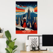 New York: het hart van innovatiereizen Poster (Thuiskantoor)